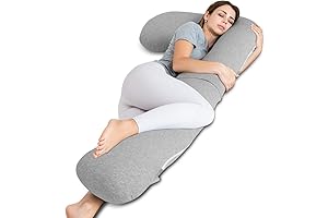 INSEN Pregnancy Pillow: Ultimate Sleep Support for Back and Side