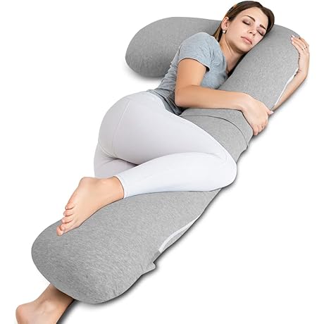 INSEN Pregnancy Pillow: Ultimate Sleep Support for Back and Side