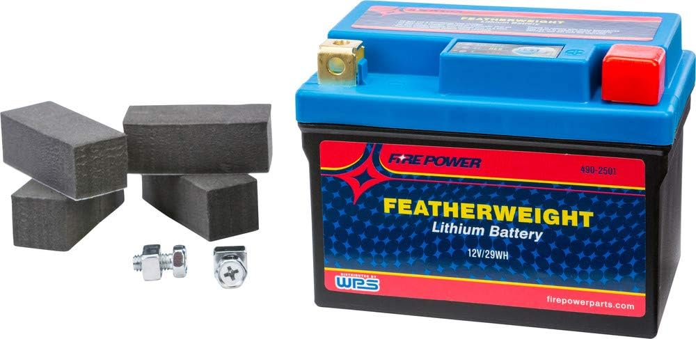 Fire Power Featherweight Lithium Battery 150 CCA Compatible With Kawasaki EX250F Ninja 250R 1995-2007