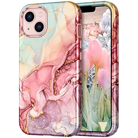 CASEFIV iPhone 13 Marble Case Cover