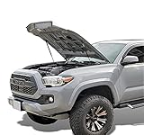 Spiker Engineering Ultimate Hood Lift System for 2016-2023 Toyota Tacoma – Effortless Hood Opening up to 8” Above Stock Height – Premium Quality Gloss Black USA-Made Components - Complete Kit