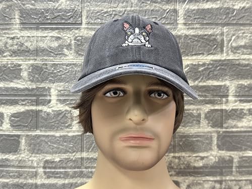 Image of Dog Lover Hat for Men Women, Dog Owner Gift Baseball Cap | Everyday Casual Style, Premium Embroidery, Breathable Cotton Fabric, One Size Adjustable Fit