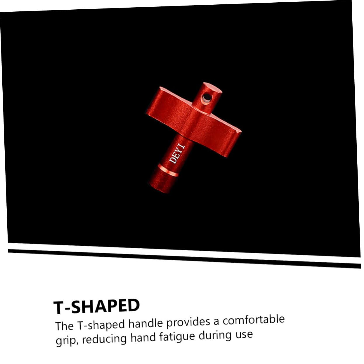 HOLIDYOYO Drum Wrench T-handle Screw We19 Marching Drum Key Drum Tuning Keys Snare Drum Accessories Drums Tuning Wrenches Main Drum Wrench Tool Universal Drum Tuning Key Metal