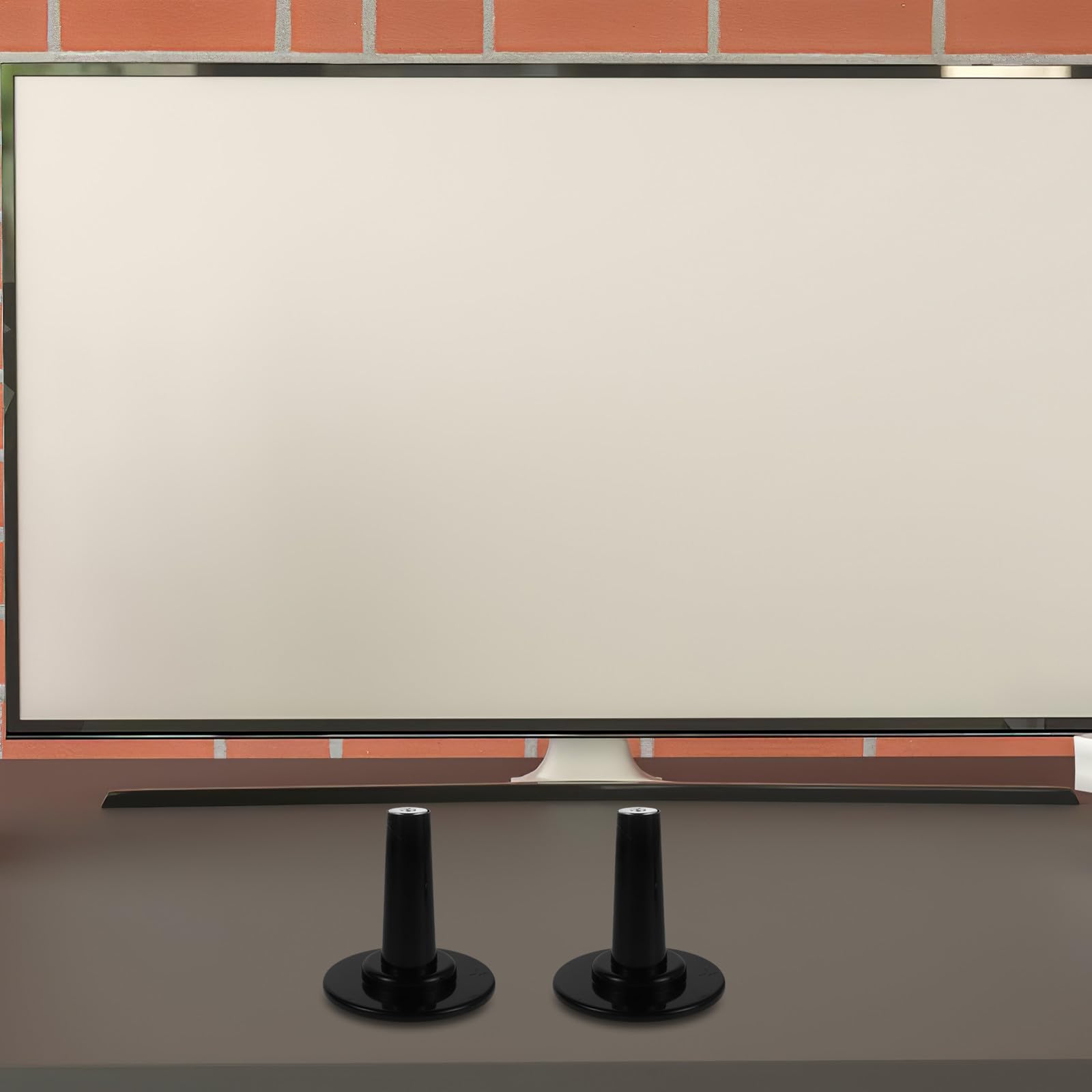 Saugnapf Reparaturset für LCD TV und Computer Bildschirme mit magnetischem Halter und Gummidichtung, geeignet für Bildschirmhalterungsinstallation und entfernung für Heimwerker