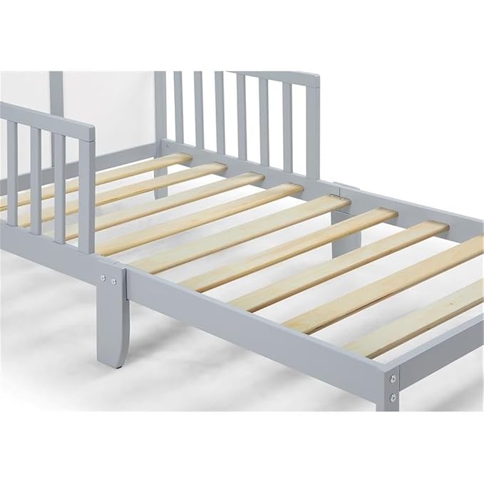Cama infantil Birdie gris claro y blanco miniatura 7