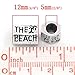 the Beach Charm Bead Spacer for Snake Chain Charm Bracelet