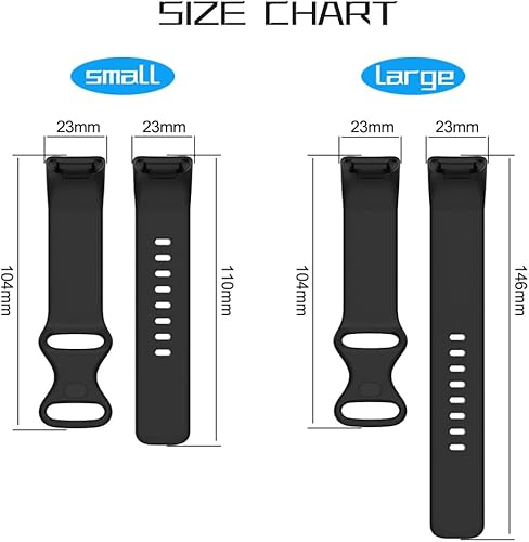 Miniatura 4 de Qimela Correa de reloj de silicona líquida compatible con Fitbit Charge 5 correas para mujeres y hombres, correa deportiva impermeable suave de
