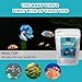 Dylan's cabin Brine Shrimp Eggs Fish Food - 90% Hatch Rate for Aquatic Foods Baby Aquarium Fish Freshwater Saltwater Marine Tank Hatchery Fry 40G