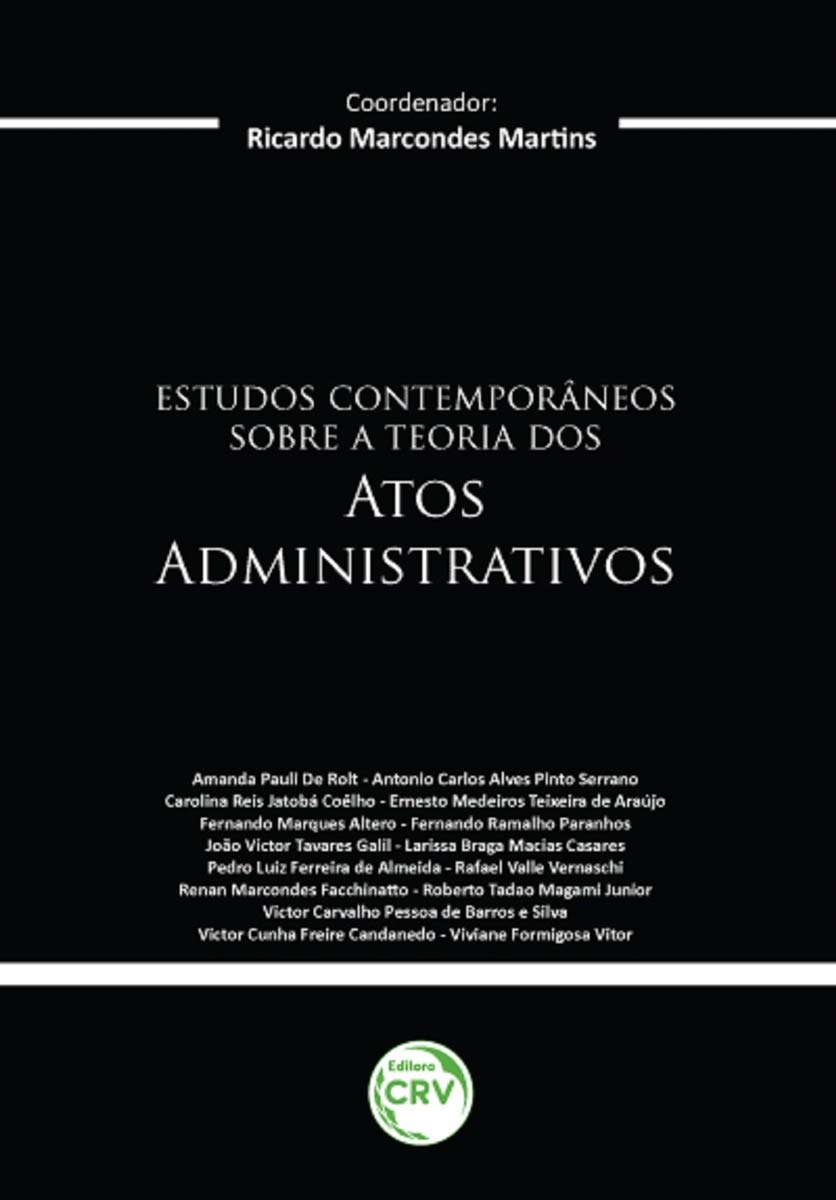 Capa de Estudos contemporâneos sobre a teoria dos atos administrativos