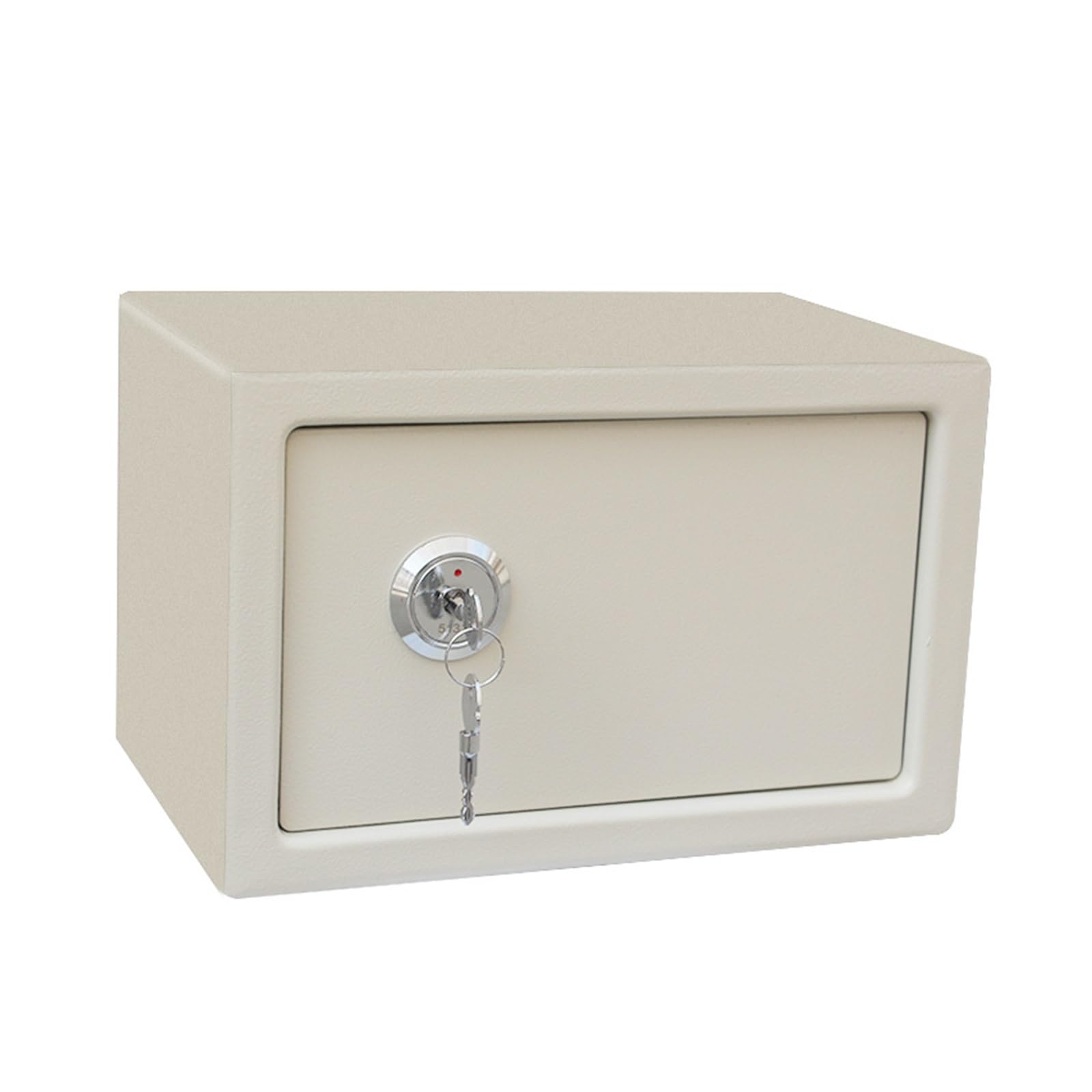 Caja De Seguridad For Documentos Almacenamiento Oficina Metal Gabinete Acero Certificado For El Hogar For Llaves Negocio hotelero(Gold without hole)