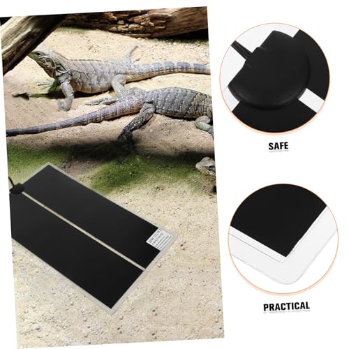 Colbath 3 pcs Esterilla térmica para reptiles con termostato miniatura 3