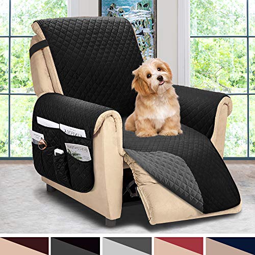 ASHLEYRIVER Reversible Recliner Chair Cover, Sofa Covers for Dogs,Sofa Slipcover,Couch Covers for 3