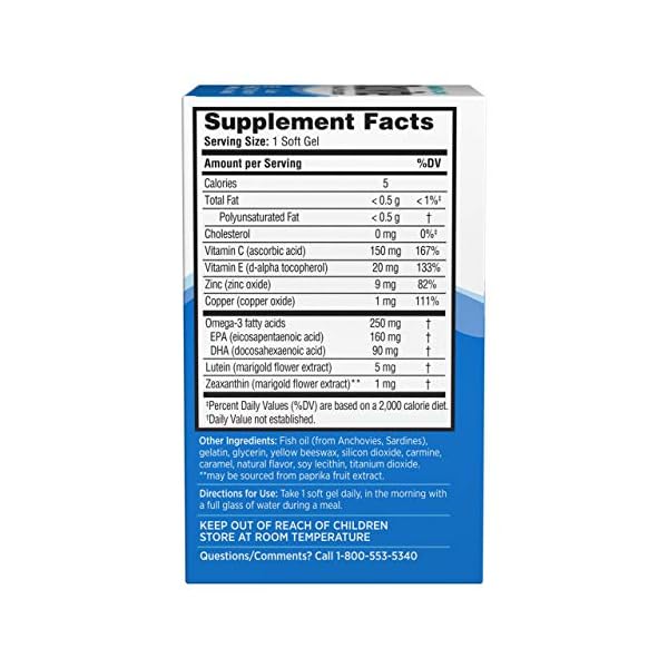 Ocuvite-Eye-Vitamin-Mineral-Supplement-Contains-Zinc-Vitamins-C-E-Omega-3-Lutein-Zeaxanthin-90-Softgels Ocuvite Eye Vitamin & Mineral Supplement, Contains Zinc, Vitamins C, E, Omega 3, Lutein, & Zeaxanthin, 90 Softgels (Packaging May Vary)