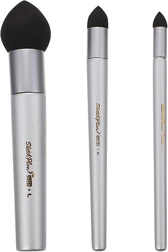 Pluma de esponja de modificación de boceto, 3 piezas, esponja de pintura de espuma, pincel de pintura, corrección de pintura, suministros de mezcla