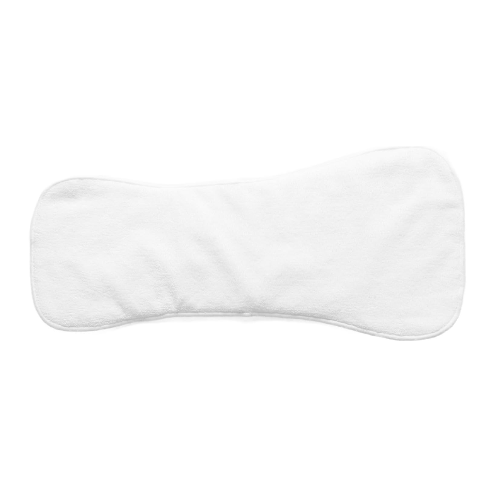 FRCOLOR Four Layer Washable Adult Nappy Reusable Diaper for Elders High Absorbency Water Resistant Napkin Comfortable Cloth Diaper for Incontinence White