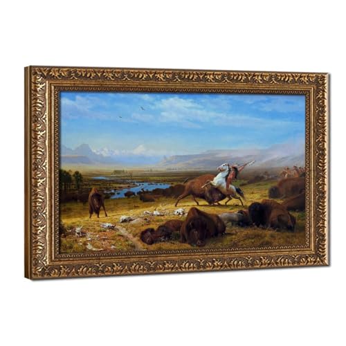 Impression sur toile Last of The Buffalo - Sublimez votre salon avec le grand ouest sauvage