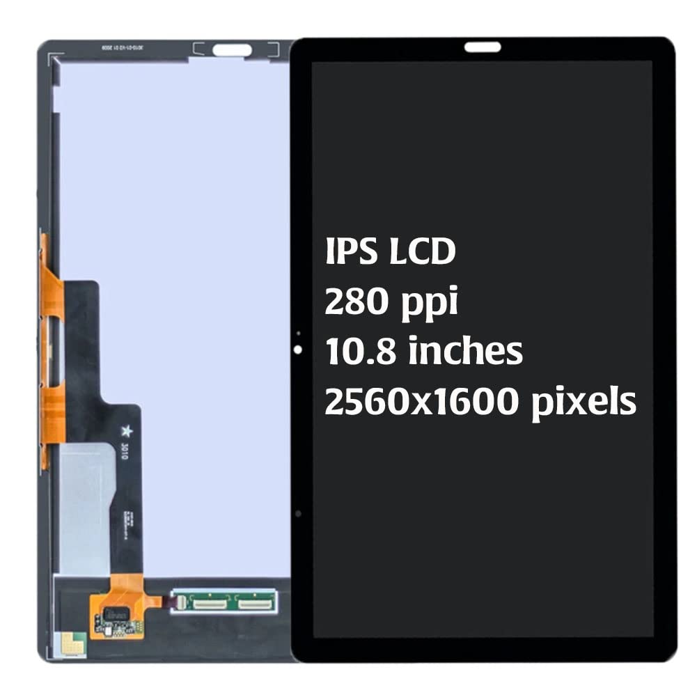 A-MIND for Huawei MediaPad M6 10.8 Screen Replacement SCM-AL09 LCD Display Touch Digitizer Full Assembly with Repair Tool Kits(Black)