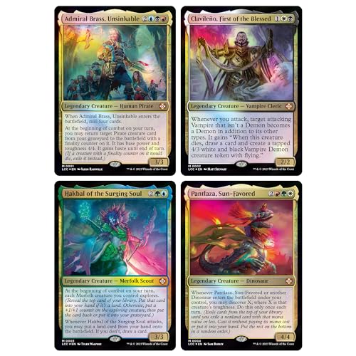 4 Decks Commander Les Cavernes Perdues d'Ixalan Magic The Gathering - 6