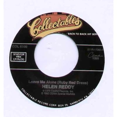 HELEN REDDY - LEAVE ME ALONE - 7 inch vinyl / 45