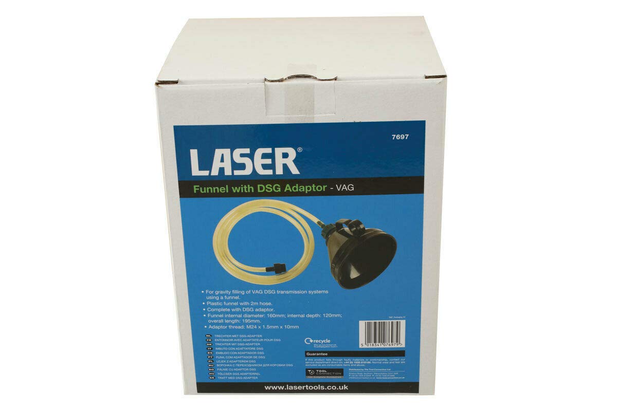 LASER TOOLS 7697 Embudo negro