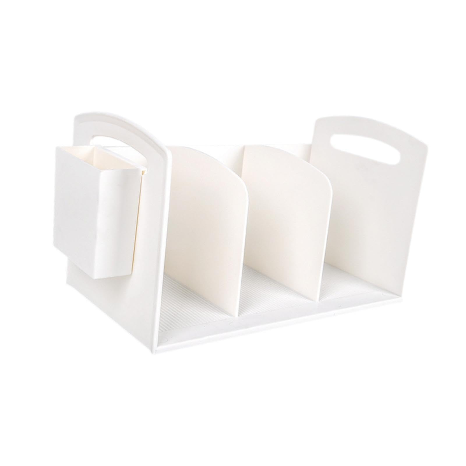 AMSLSIU Multifunctional Desk Organizer Book Storage Rack Tidy Efficient