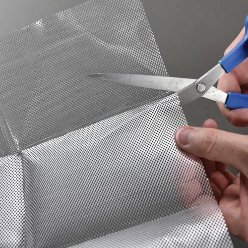 Malla de alambre Activa con estructura de metal maleable plateado para modelado resistente 3