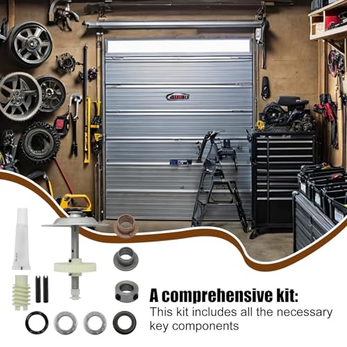 Kit de piñón de puerta de garaje en acero inoxidable resistente 7