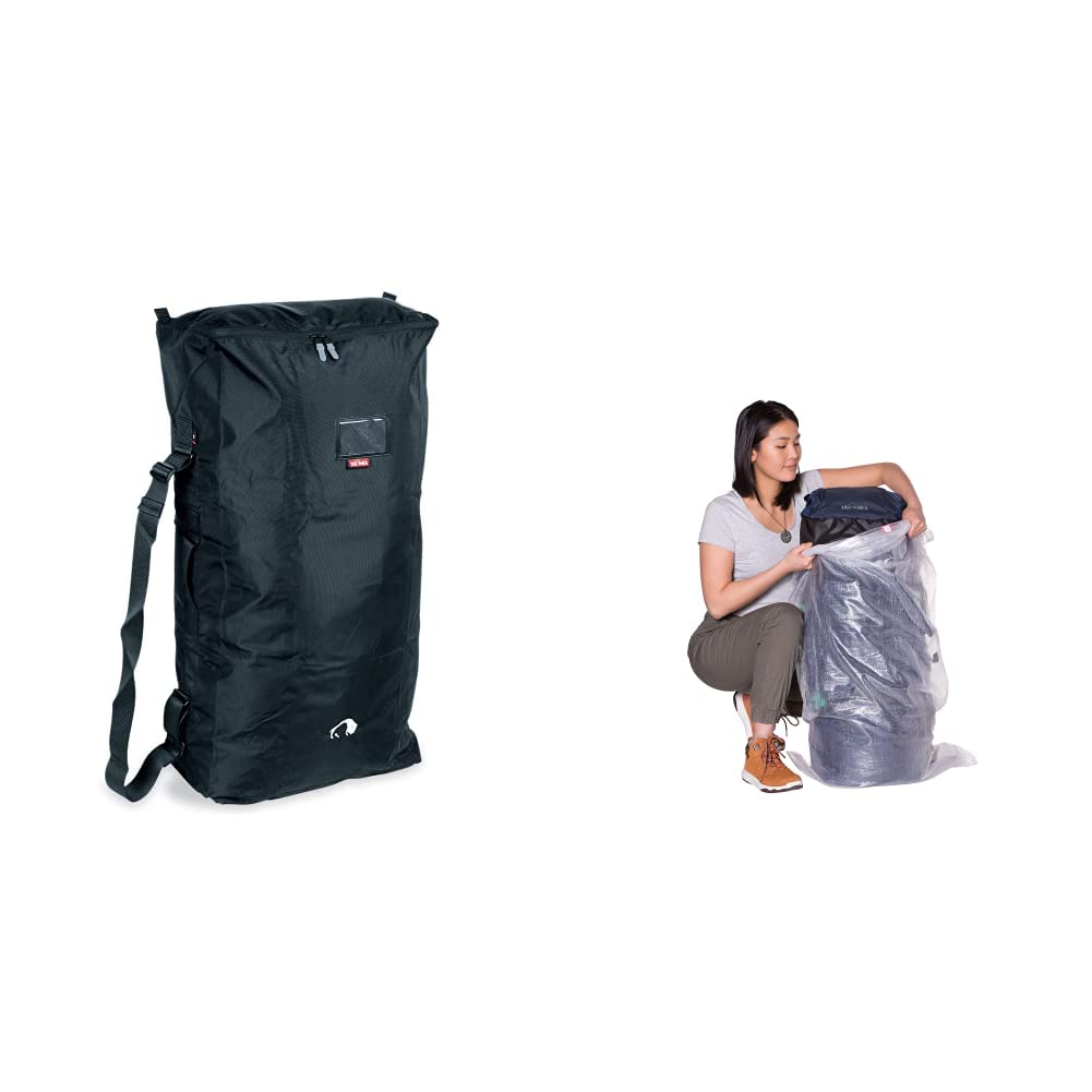 Tatonka Schutzsack M - Schutzhülle für Rucksäcke bis 80 Liter Volumen & Schutzsack Einfach - Rucksack-Schutzhülle/Transportsack - Volumen der Hülle: 170 Liter - Maße: 148 x 70 cm