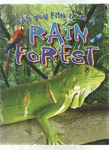 Can You Find It in a Rain Forest 0836874544 Book Cover