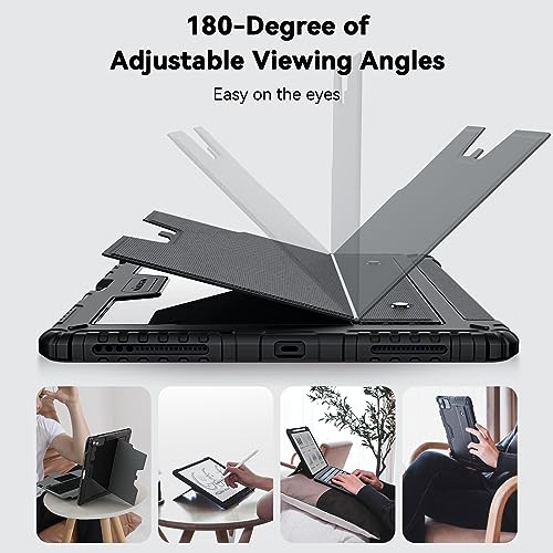 Nillkin iPad Air 11 inch Case with Keyboard(M3/2025,M2/2024) 180° Adjustatable Stand - Image 3
