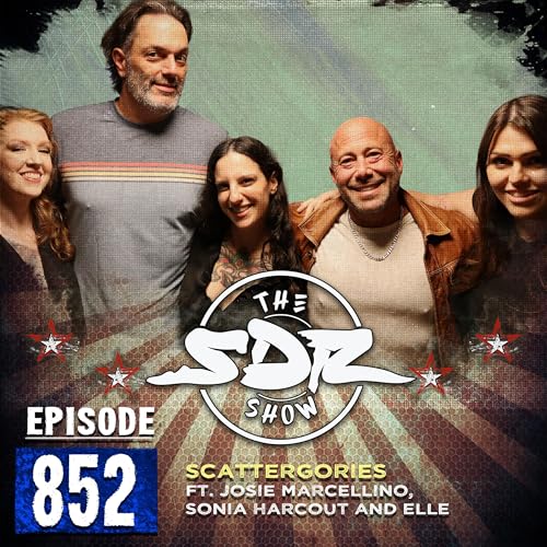 Josie Marcellino, Sonia Harcourt and Elli Raven (Comedian and Pornstars) - Scattergories Podcast Por arte de portada