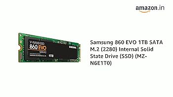 Amazon.in: Buy Samsung 860 EVO 1TB SATA M.2 (2280) Internal Solid