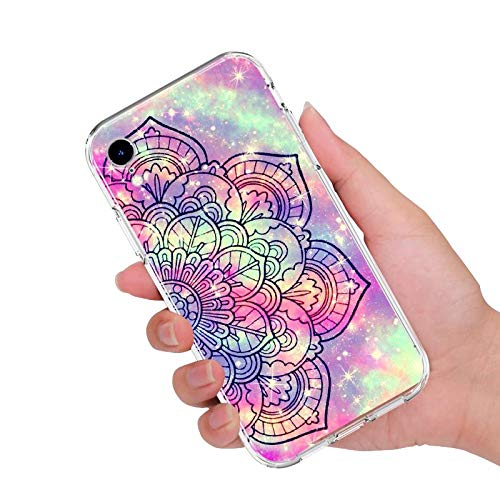 LIYY Colored Datura Flowers Pattern Design Printed Clear Soft Silicone