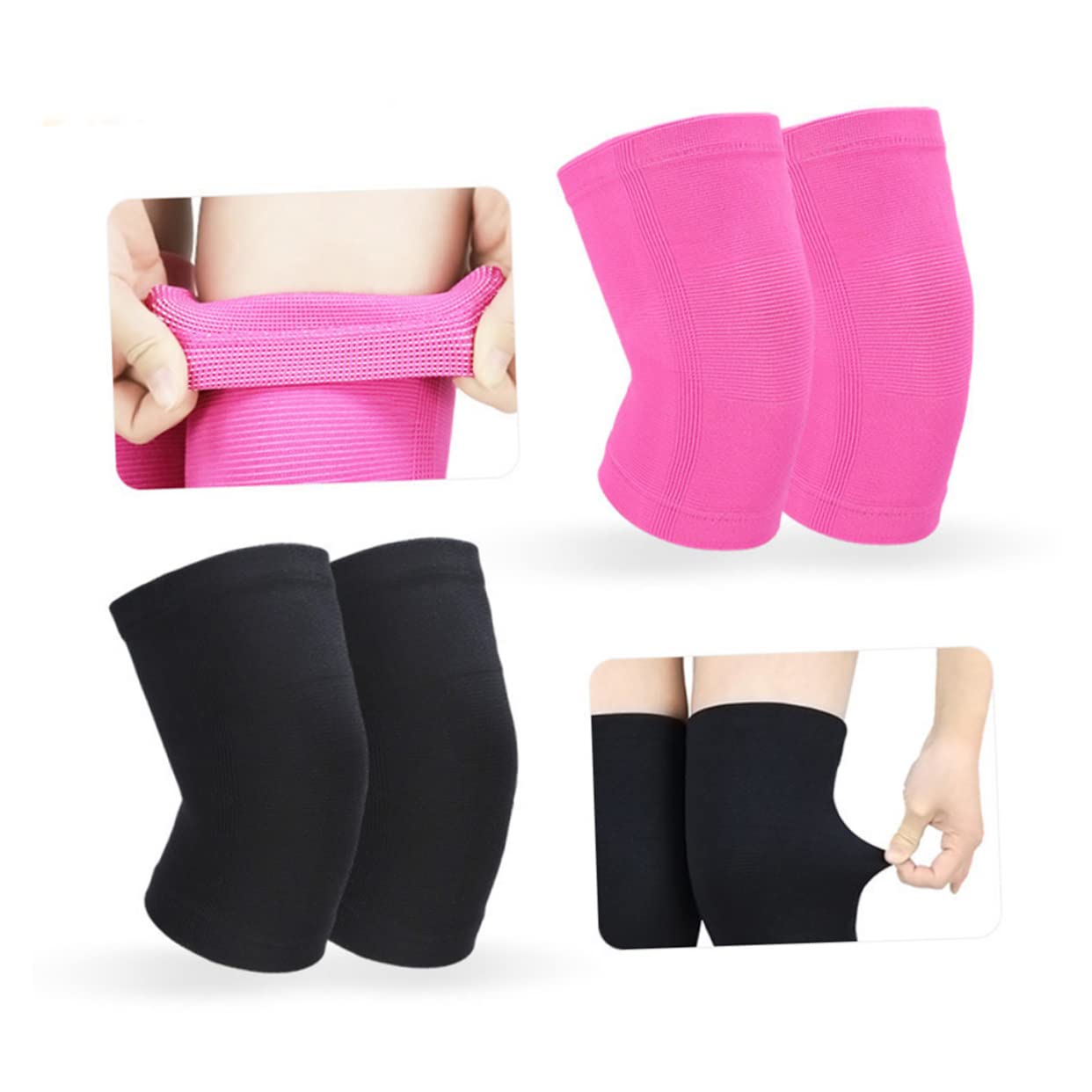 Gogogmee Comfortable Joint Pads Sports Support Brace for Climbing Hiking Riding Compression Sleeve for Workout