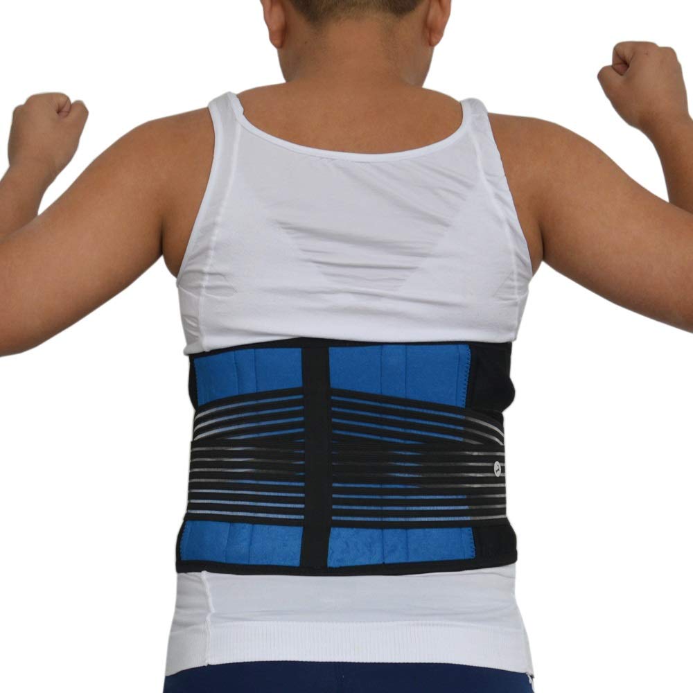 Corrector de Postura para Hombres Que Trabajan con Objetos Pesados y soportan la Espalda Baja， cinturón Corrector de Postura Que Protege la Cintura， Alivia el，XX-Large
