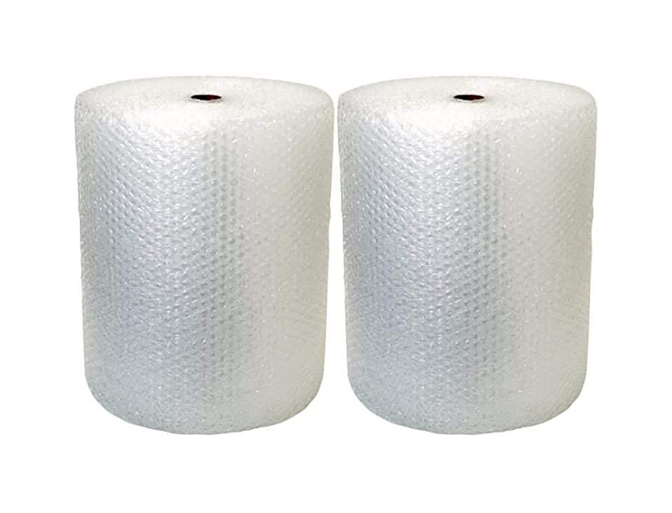 Veeshna Polypack® Bubble wrap/Roll Multipurpose Packing Material for Your Daily Packaging & Safety Needs - Transparent (50 Meters Long x 1 Feet Wide, Pack of 2)(10)