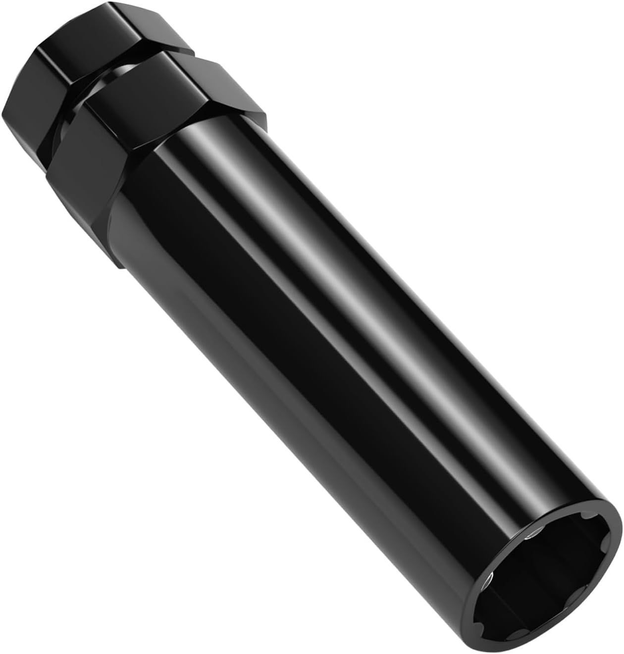 7 Spline Lug Nuts Socket Key - 20mm Hex Socket for Small Diameter Lug Nuts (M14x1.5, M14x1.75, M14x2, 9/16"-18) 7 Point Tuner Key Tool 1pc
