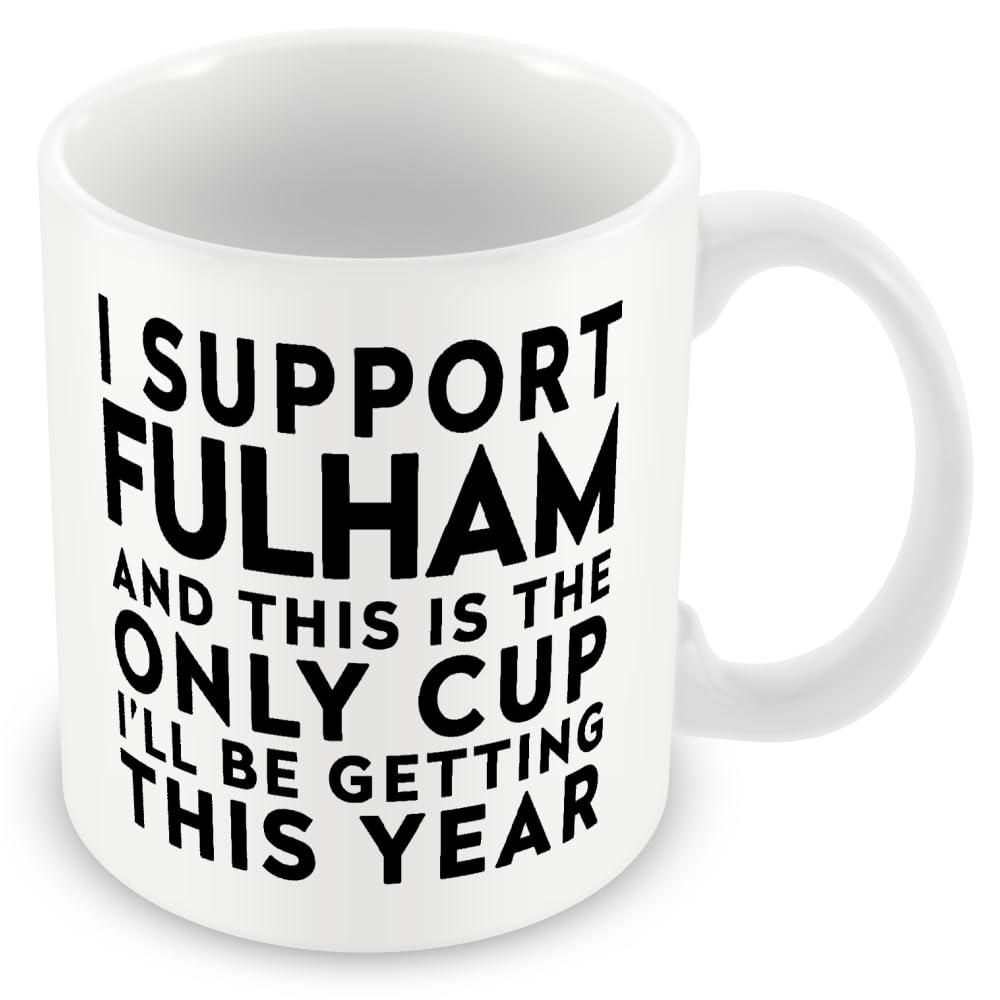 MUGGZ Funny Fulham Mug – Football Fan Gift for Men – Only Cup This Year — image 1