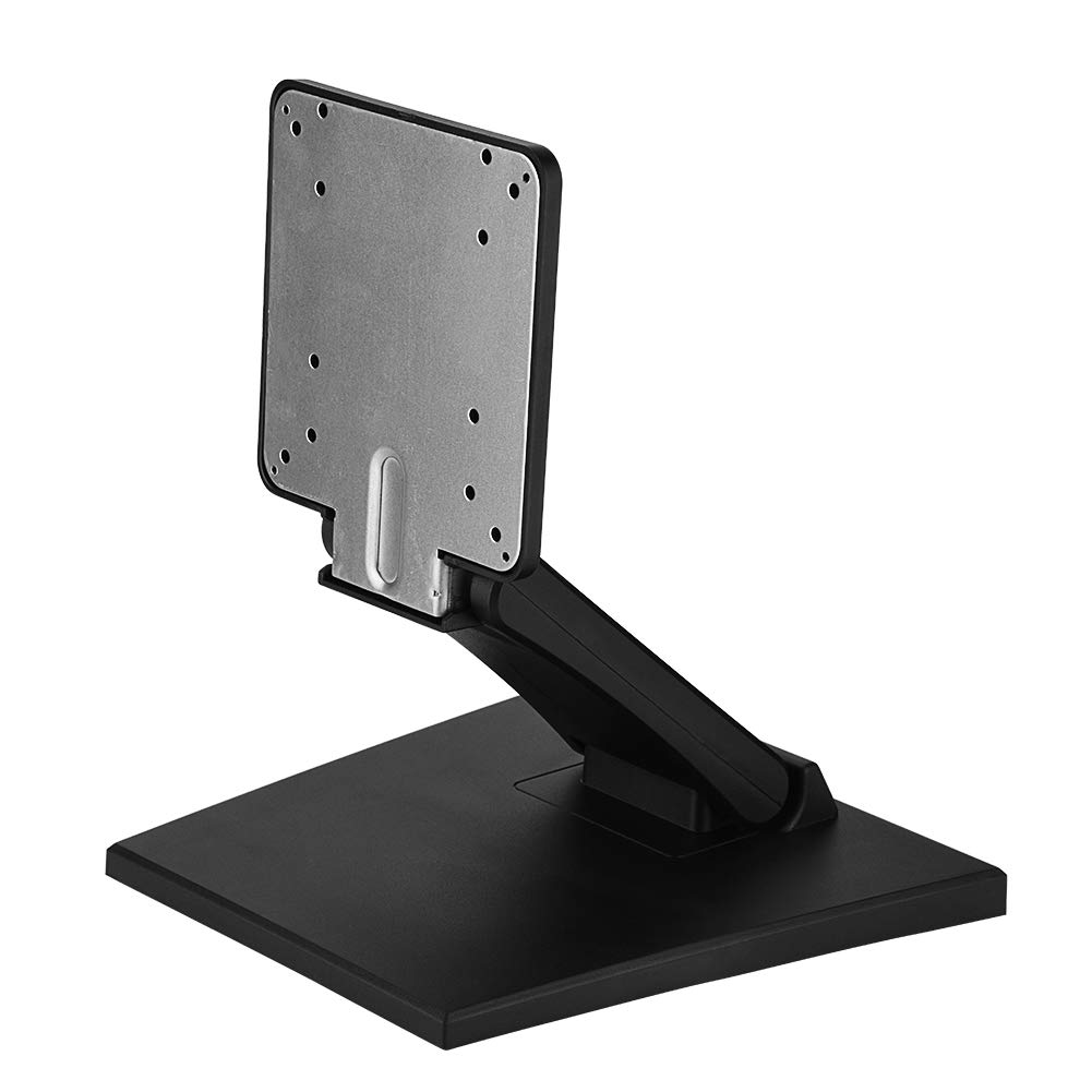 Supporto per Monitor da Scrivania, Supporto per Monitor LCD LED Supporti TV per Schermi Piatti da 10"~24", capacità 10Kg, Supporta VESA, Compatibile con 75x75mm, 100x100mm
