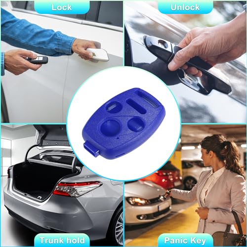 X Autohaux A23112300UX0438 4 Buttons Keyless Entry Remote Key Fob Shell Case Kit For Honda Cr-V Pilot Civic Accord thumb #3