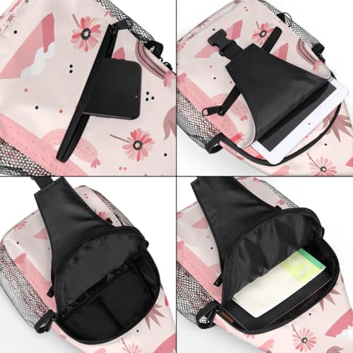 Mochila tipo Sling para mujer y hombre unisex miniatura 5
