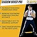 GYRO FITNESS | Shadow Boxer Pro | Boxing Resistance Bands Set for Shadow Boxing, Comes with Ankle Cuffs | Ideal Addition to Your Home Boxing Equipment