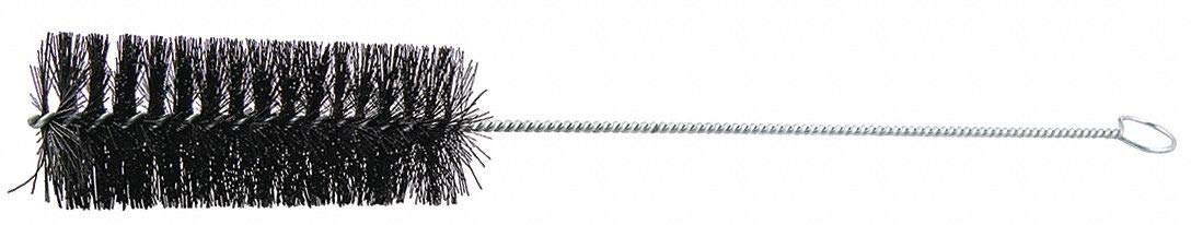 Single Shank,2 in Manual Tube Brush, 1 Ea 5 in Brush 16 3/4 in Overall Length-2040001961