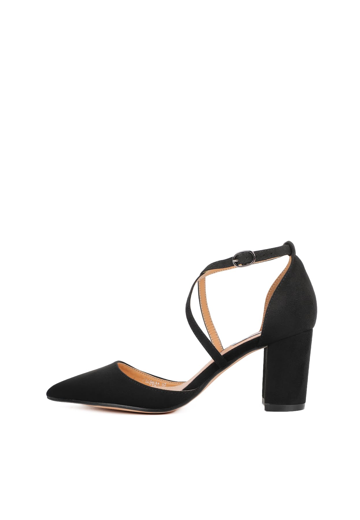 QUEEN HELENA Décolleté con Fascia Incrociata Scarpe a Punta con Tacco Elegante Donna ZM9631