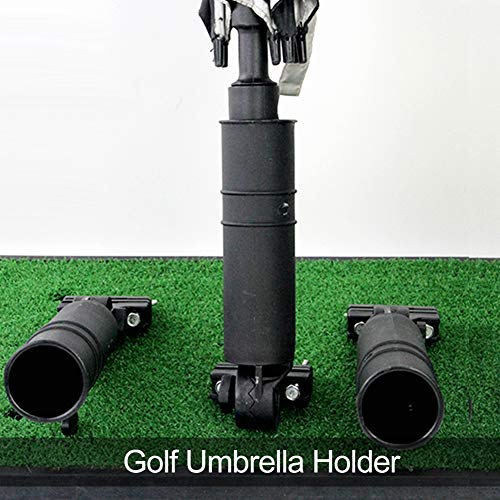 Soporte Paraguas Golf Ajustable Universal para Carro de Golf