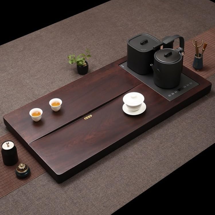 CHICKEN Tea Set Tea Tray Wooden Tea Tray Home Office Tea Tray Solid Wood Tea Table, Tea Sea Kung Fu Tea Set Coffee Table Tea Tray Tea Room Tray