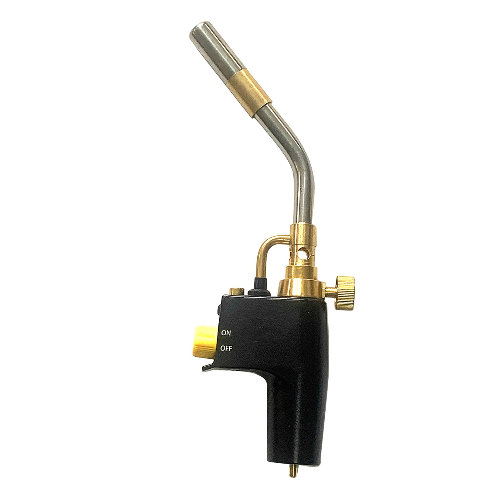 MAPP Chalumeau au propane, très résistant pour plomberie, brasage, torche portable à gaz haute chaleur, torche à déclenchement pour la cuisine et le soudage