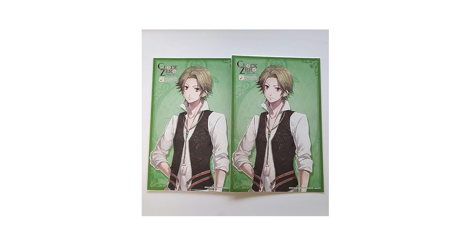 Amazon.co.jp: CLOCK ZERO イラストカード 英央 情報屋 オトガ