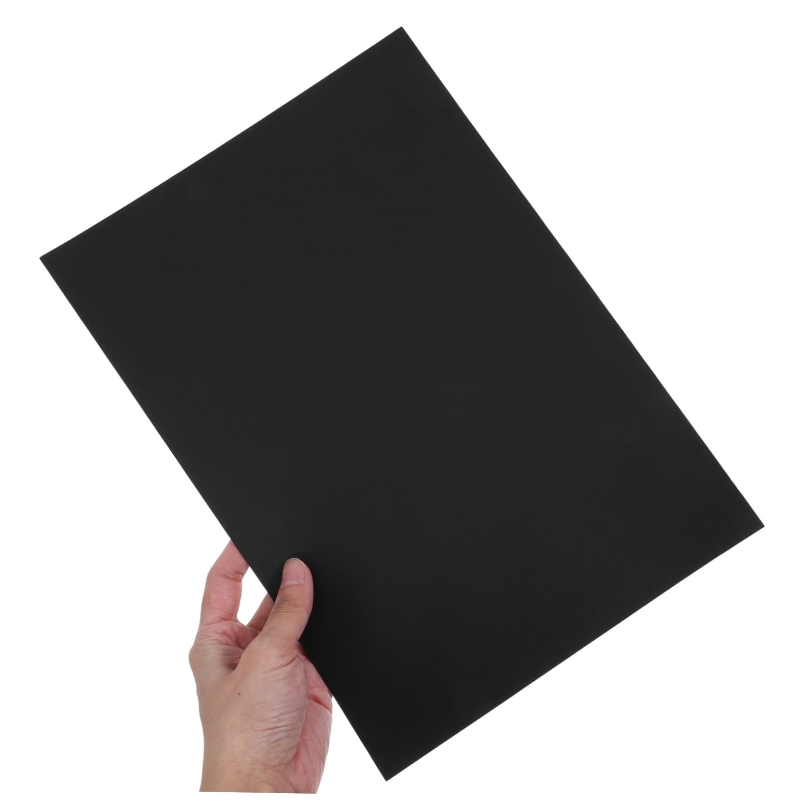 Papier Cartonné Noir A4 50 Pièces, Papier Papier Épais