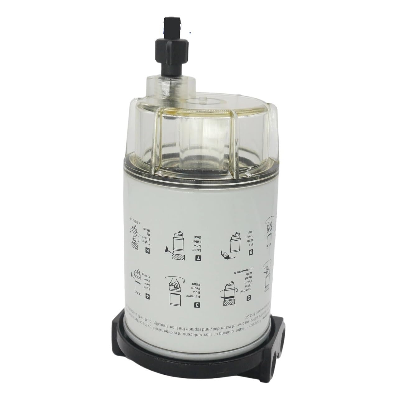 604941 Filtro separatore acqua carburante per Mercury Mariner 30 50 55 60 HP fuoribordo S3213 35809097 8M0103095 8M0146203 Riparazioni facili
